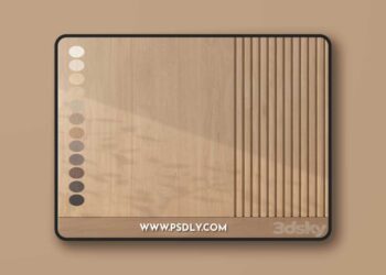 Oak texture 036 3D Model