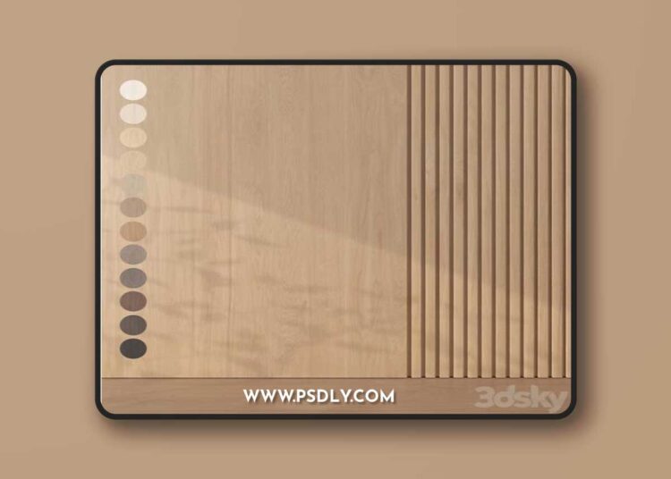 Oak texture 036 3D Model