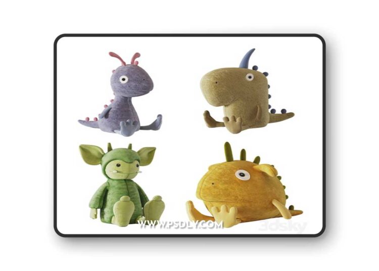 Plush-Toys-18-3D-Model