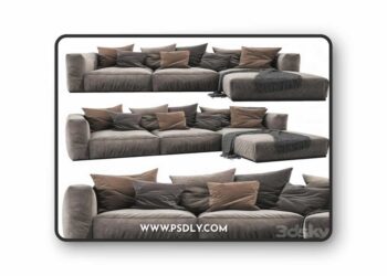 Poliform Shangai Chaise Lounge