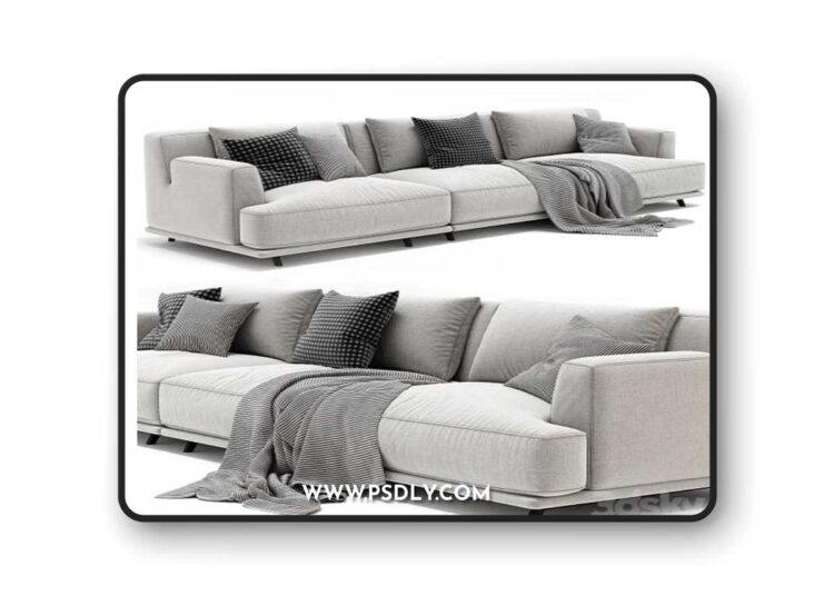 Poliform Tribeca 3 Seats Sofa