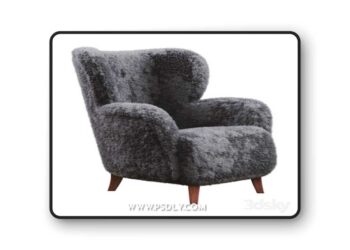 Scandinavian vintage armchair