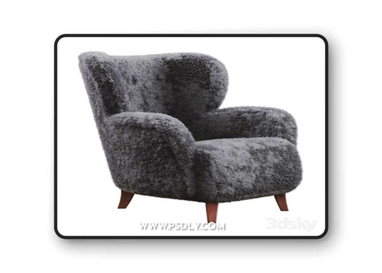 Scandinavian vintage armchair