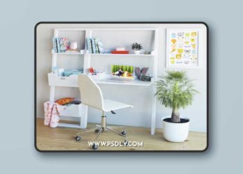 Set for Baby Girls 3D Model