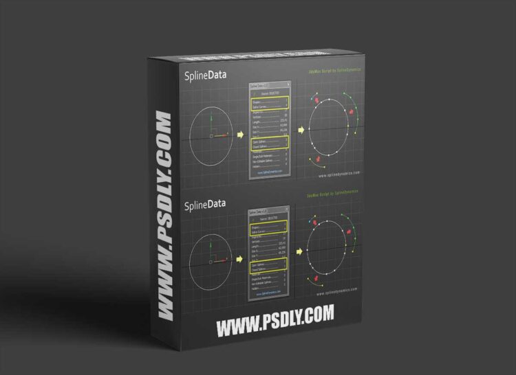 Spline Data 1.10 for 3ds Max