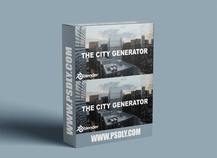 The City Generator v1.1 for Blender