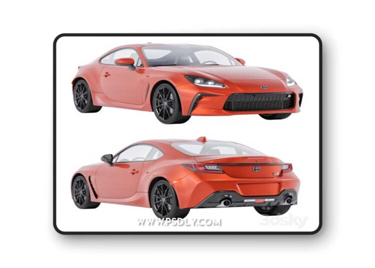 Toyota GR 86 3D Model