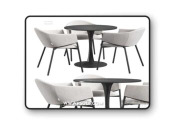 Tulip Eliza table and chairs Divan.ru