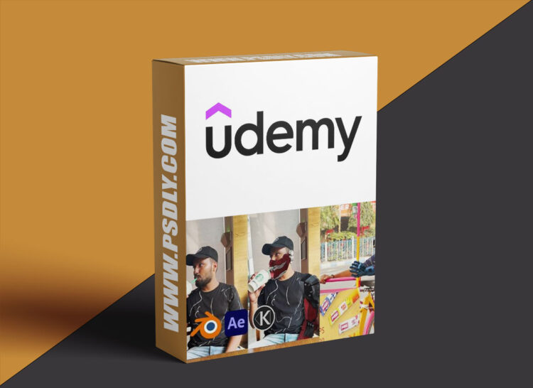 Udemy - Cyberpunk India VFX in Blender & After Effects Course.