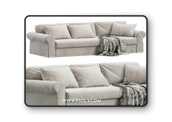 VRETSTORP Sleeper sofa, Totebo light beige IKEA
