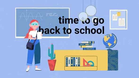 Videohive Back to School Intro 53987784