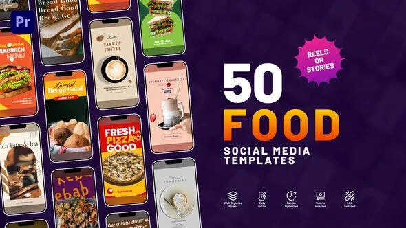 Videohive Food Instagram Stories 53549723