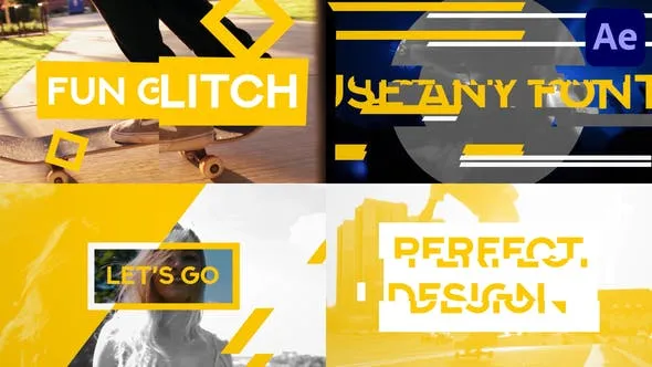 Videohive Fun Glitch for After Effects 53578630