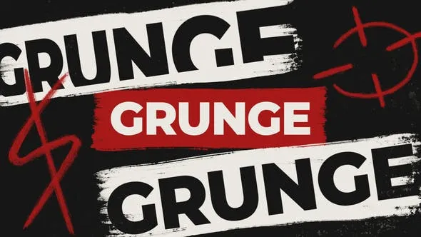 Videohive Grunge Marker Intro Logo 53721111