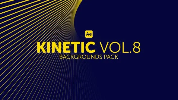 Videohive Kinetic Backgrounds 8 53957798