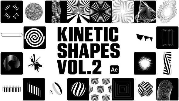 Videohive Kinetic Shapes 2 53965013