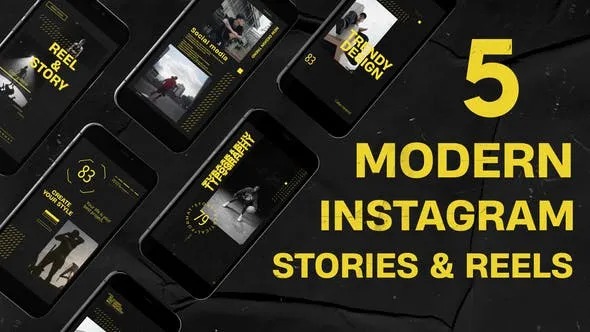Videohive Modern Instagram Stories and Reels 53528774