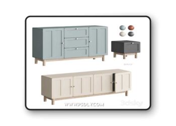 Vikla-cabinet-Divan.ru-set2-3D-Model