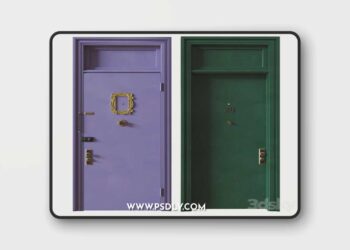 Wall lamp set 6 3D Model