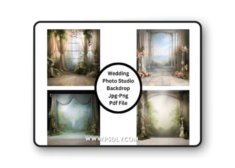 Wedding Photo Studio Backdrops