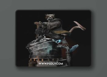 ZEZ Studios – Master Splinter – 3D Print Model