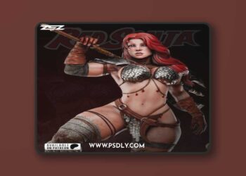 ZEZ Studios – Red Sonja – 3D Print Model