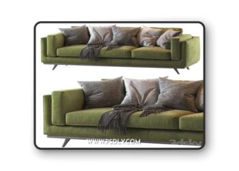 Zander sofa 3D Model