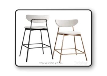 west elm Modern Petal Bar & Counter Stool