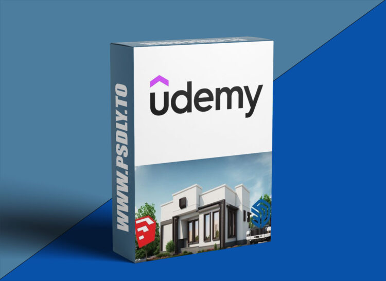 3Bedroom Bungalow SketchUp Pro from basic to advance level.