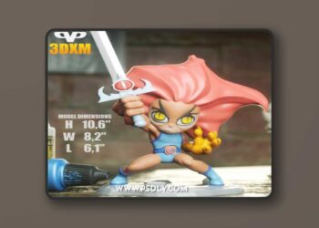 3DXM – Lion-O Chibi – 3D Print Model