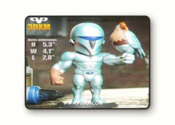 3DXM – Quicksilver Chibi – 3D Print Model