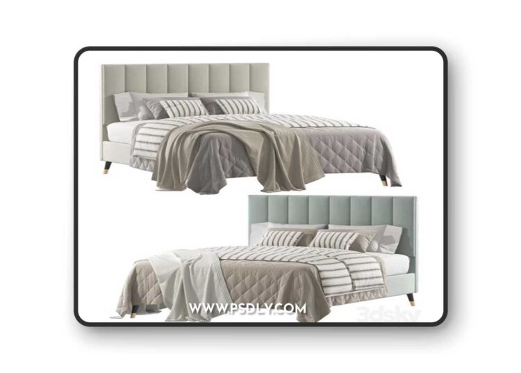 Colette bed 3D Model