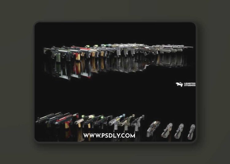 Cyberpunk Assault Rifles