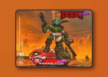 Doom Girl By Creative Geek MB – 3D Print Model STL