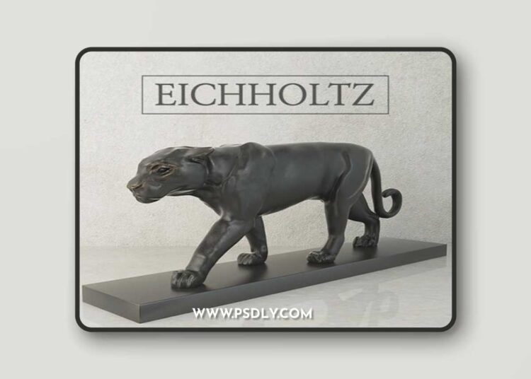 Eichholtz panther on marble
