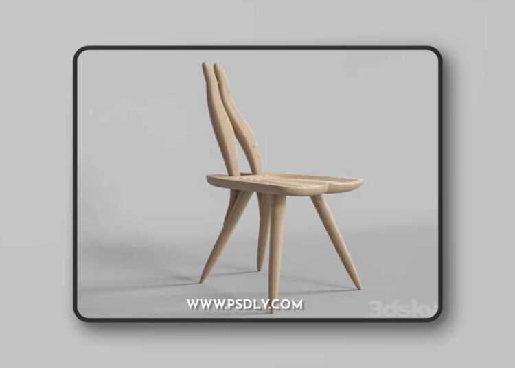 Fenis zanotta chair 3D Model