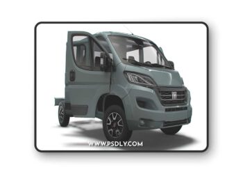 Fiat Ducato Chassis Truck CrCab 3450WB HQInterior 2023 Model