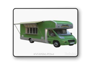 Food truck 3D Model
