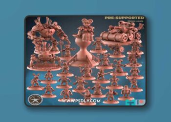 Gnomes v2 Bundle – 3D Print Model