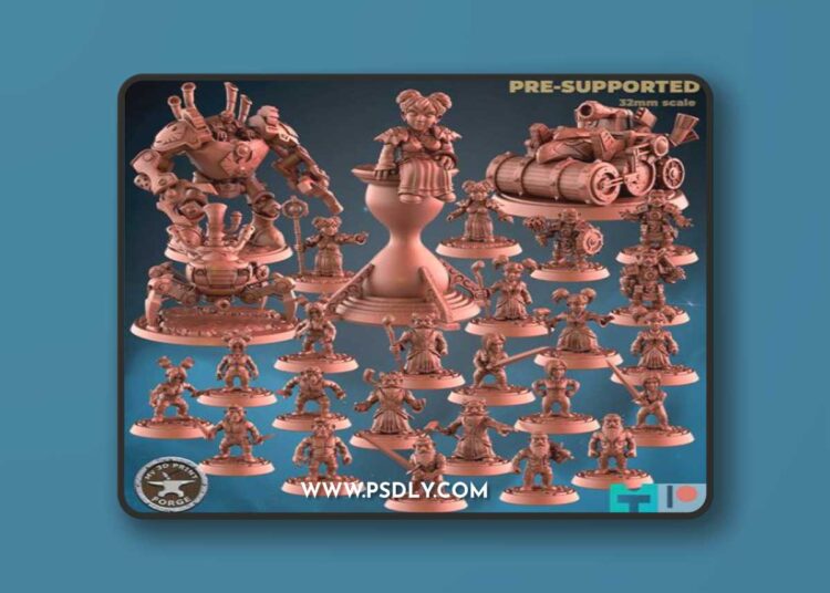Gnomes v2 Bundle – 3D Print Model