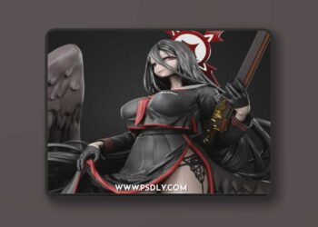 Gr8 Studio – Hanekawa Hasumi – 3D Print Model STL