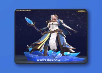 Jaina Proudmoore – World of Warcraft – 3D Print Model