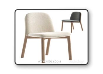 Julie upholstered ash wood chair