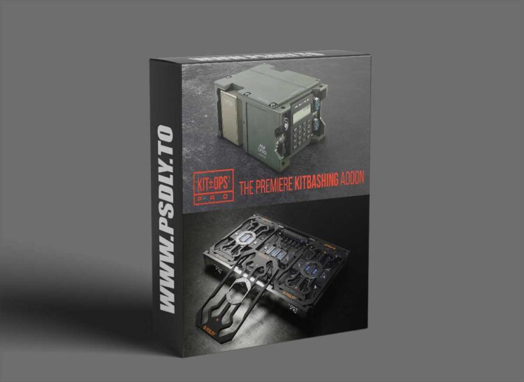 KIT OPS 3 PRO: Premiere Kitbashing addon for Blender