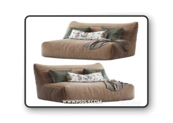 Levi-Bean-Bag-sofa-3D-Model