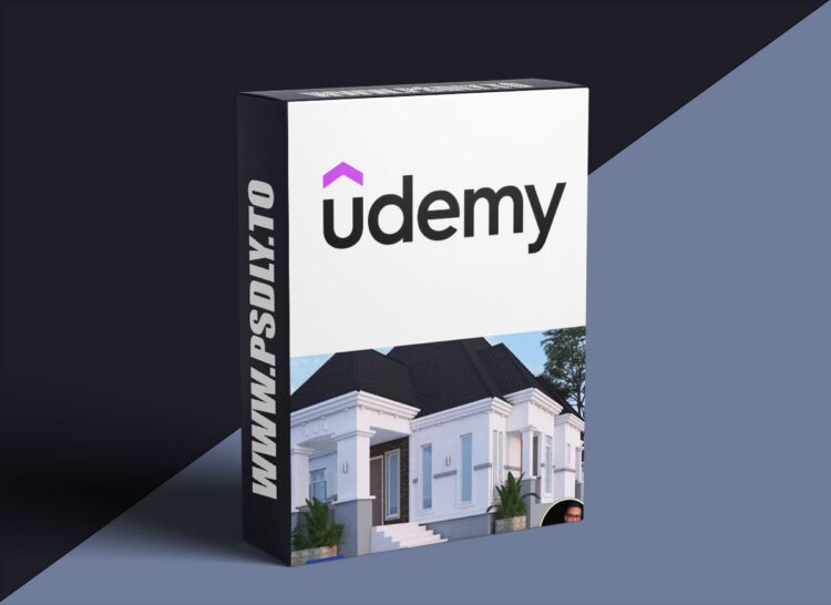Luxury 3Bedroom Bungalow Learn Basic To Advance Sketchup Pro