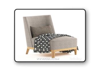 Mandarin Lougne Chair - Christian Liaigre