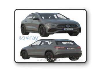 Mercedes-Benz GLA 2020 3D Model