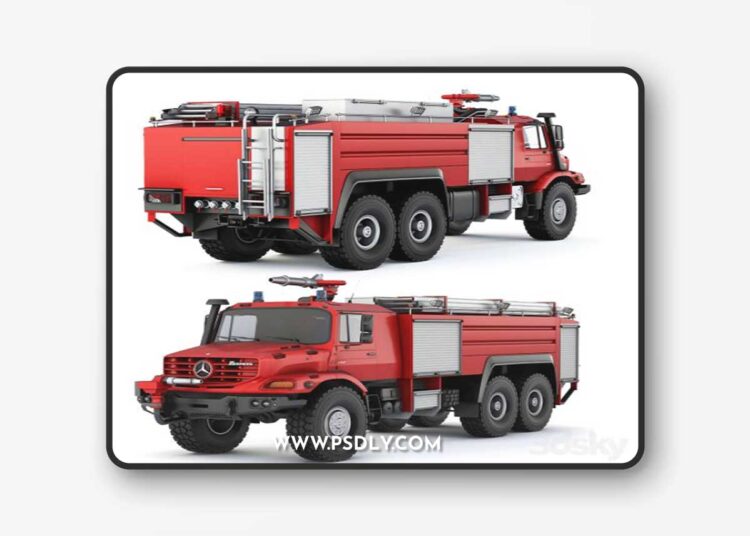 Mercedes-Benz Zetros 2733 firetruck 2022