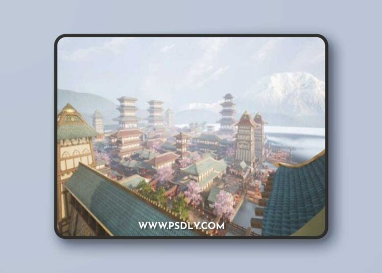 Modular Asian Medieval City